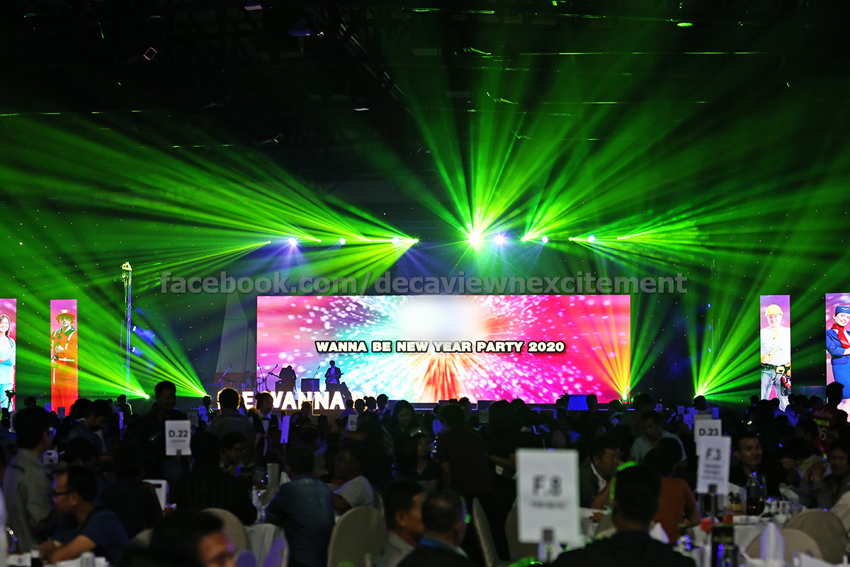 Nexcitement Event Planner manages an extravagant new year party, celebrating the turn of the new decade